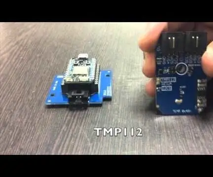 Medição de temperatura usando TMP112 e fóton de partículas: 4 etapas