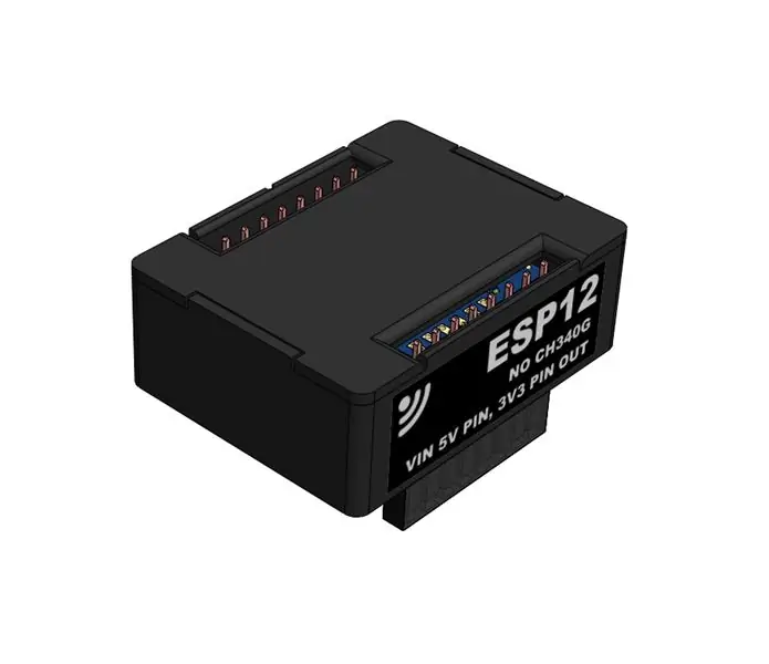 IOT123 - D1M ESP12 - Montaggio