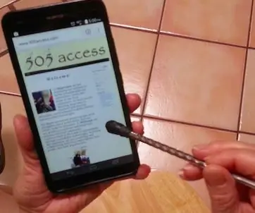 Stylus ușor, ieftin și accesibil: 4 pași (cu imagini)