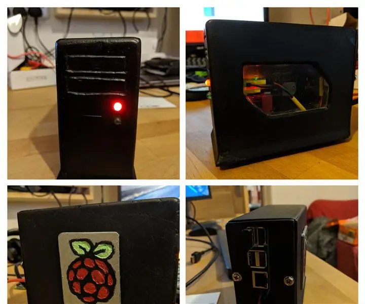 Raspberry Pi ATX -deksel: 8 trinn (med bilder)