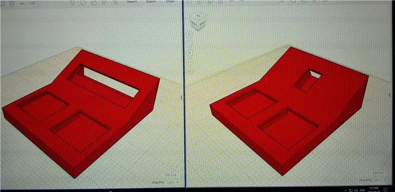 Lập mô hình bảng trong TinkerCad