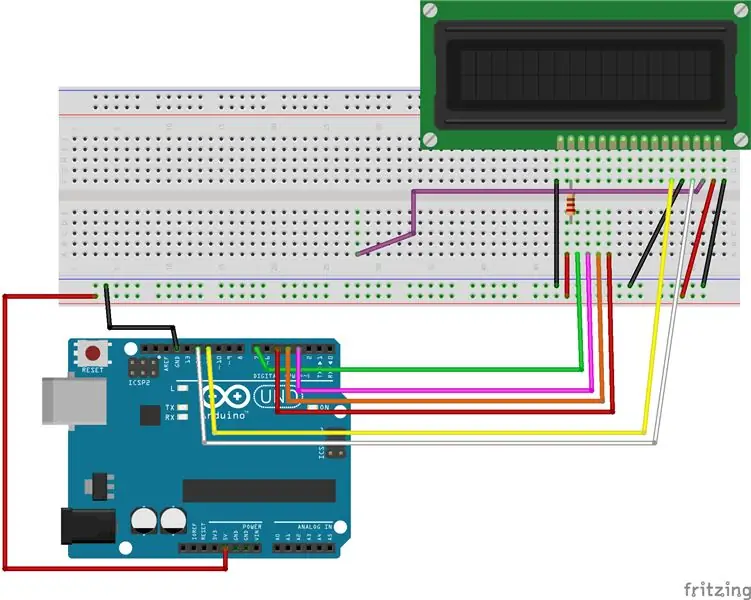 Aggiungi uno schermo LCD