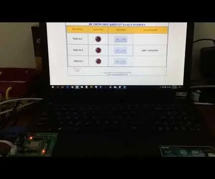 Kontrol ESP8266 Anda Dari Mana Saja di Dunia: 4 Langkah