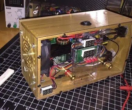 DIY High Voltage 8V-120V 0-15A CC/CV Me Me Portable Adjustable Bench Power Supply: 12 Cov Kauj Ruam (nrog Duab)