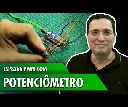 ESP8266 PWM kasutamine koos potentsiomeetriga: 4 sammu