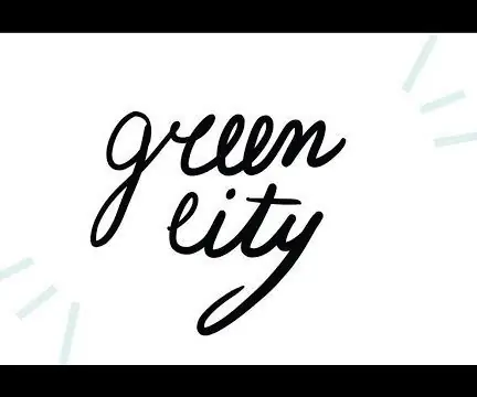 Green City - Interaktivni zid: 6 koraka