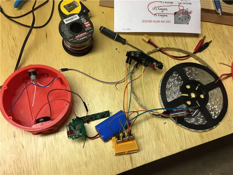 Sestavte elektroniku spodní základny