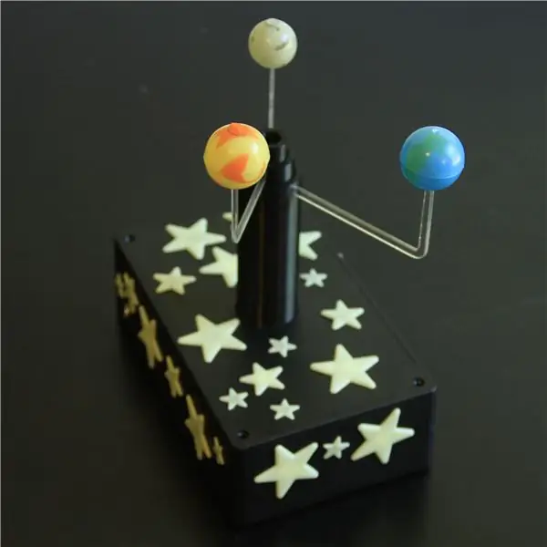 Bluetooth-enabled planetarium/Orrery