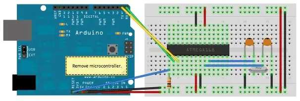 Odovzdávanie náčrtu Arduino