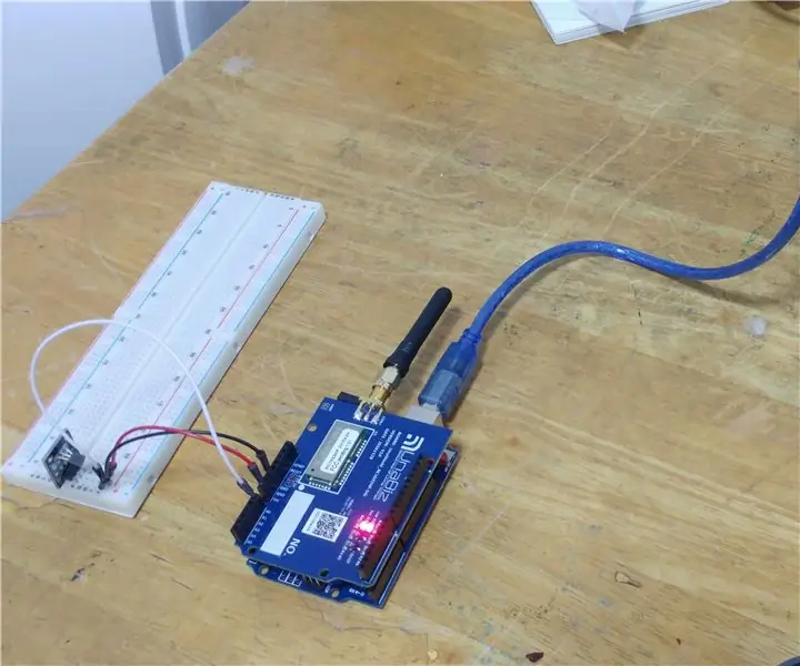 SigFox sa AWS: 29 Mga Hakbang