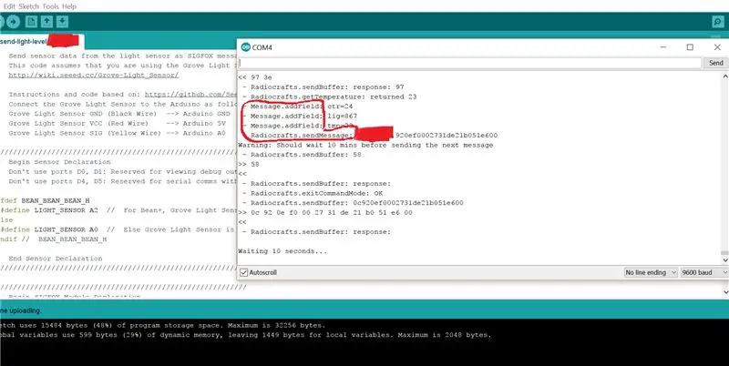 Monitor serial Arduino