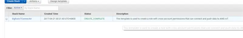 Detalls de AWS Stack