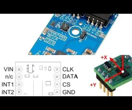 Kiirenduse variatsioonide jälgimine Raspberry Pi ja MMA7455 abil Pythoni abil: 6 sammu