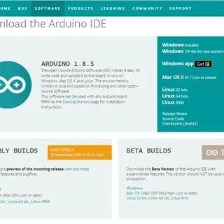 Скачивание Arduino IDE