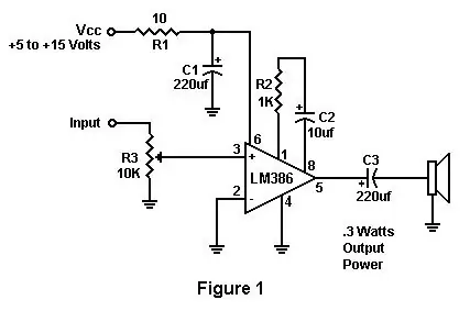 การสร้างวงจรแอมพลิฟายเออร์และเชื่อมต่อกับ Arduino