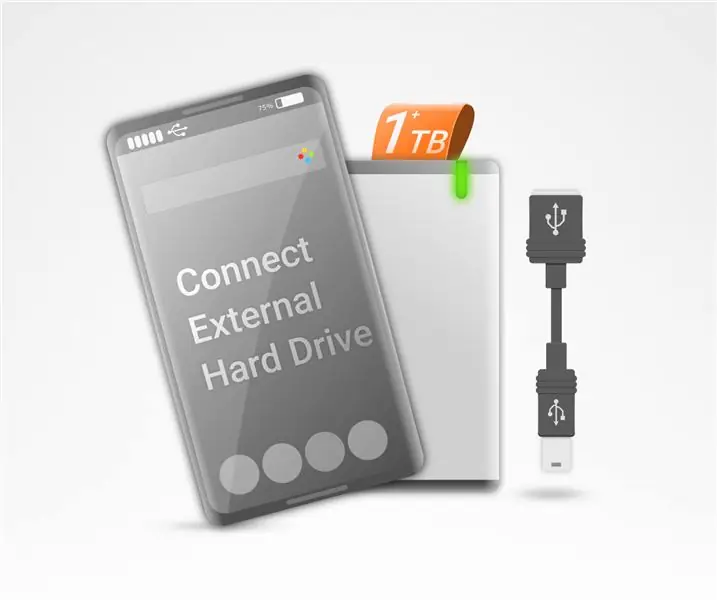 Podłącz zewnętrzny dysk twardy do smartfona z systemem Android: 7 kroków