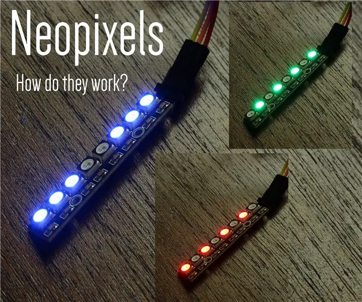 Neopixels, ինչպես են նրանք աշխատում