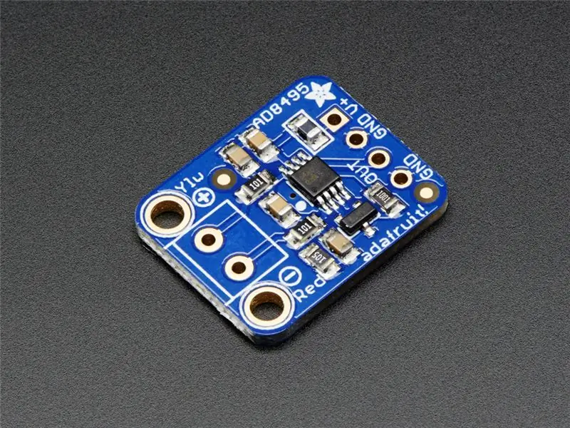 Arduino AD8495 termometr