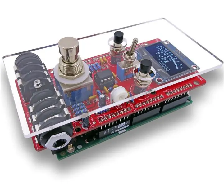 Arduino MEGA guitarpedal: 5 trin