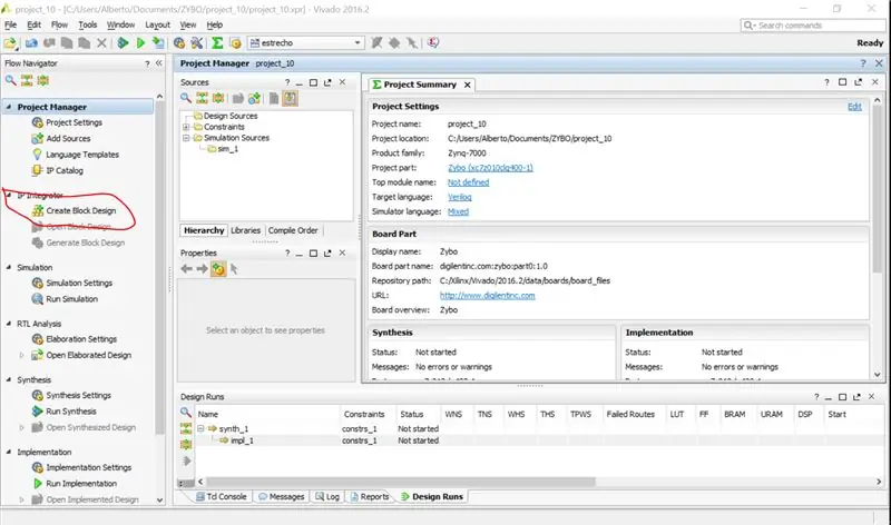 Crear un diagrama de bloques con Basic