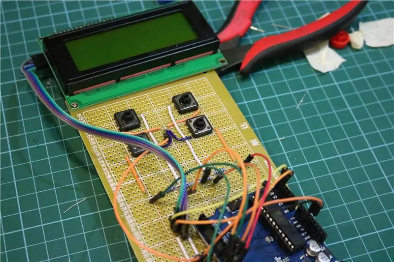 Configuration des boutons principaux