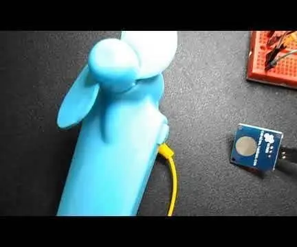 Arduino Handheld Fan With Capacitive Touch Switch. 6 քայլ