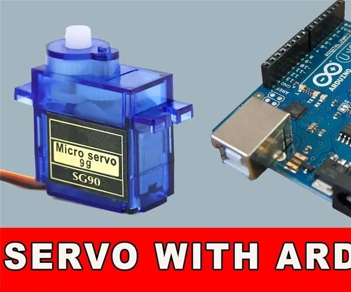 Arduino ilə Servo Motoru Nəzarət etməyin Super Asan Yolu: 8 addım