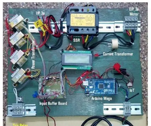 Arduino Mega 2560 ን እና IoT ን በመጠቀም 8 ደረጃዎችን (ከስዕሎች ጋር) በመጠቀም የሞተር አስተዳደር ስርዓት