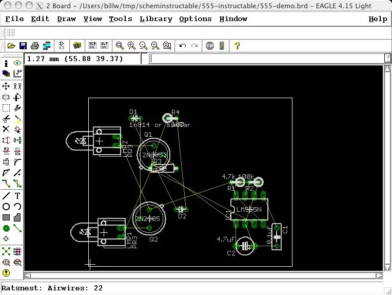 Comenceu a col·locar els components