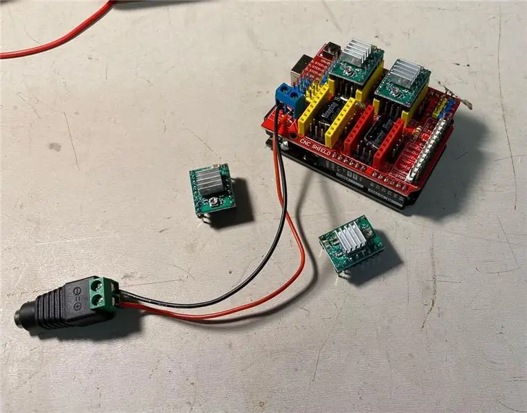 CNC Stepper Motor Shield- ի պատրաստում