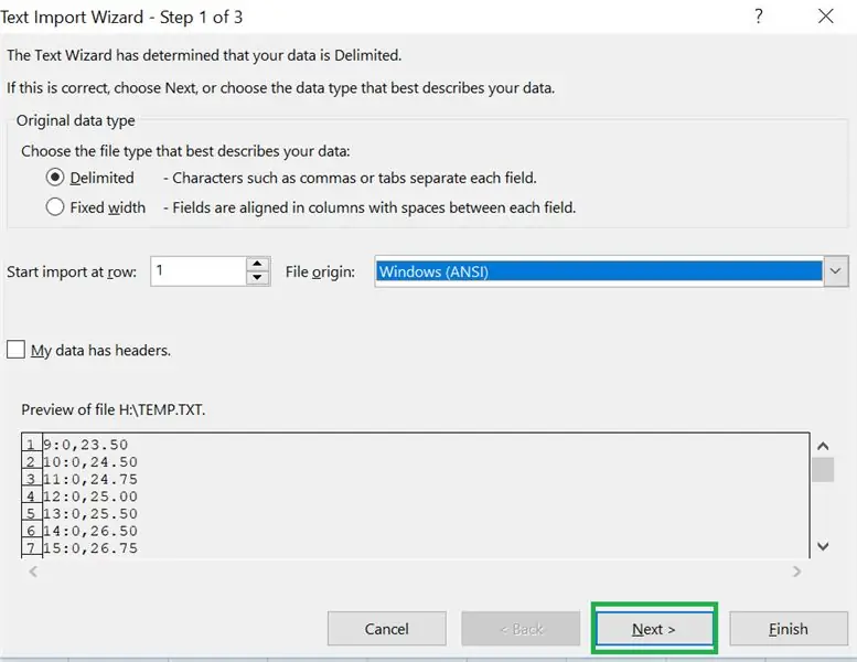 Tegn et diagram i Excel