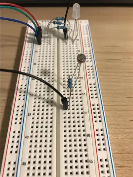 Koble fotocelle til Arduino