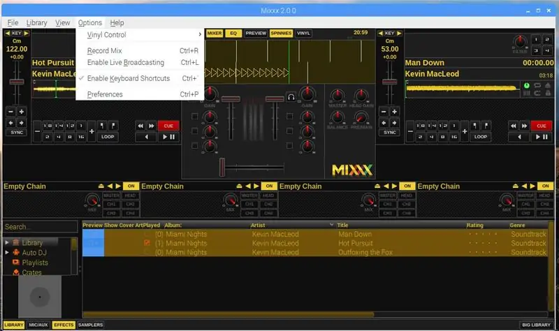 Mixxx'i Yapılandırma ve Müzik Çalma