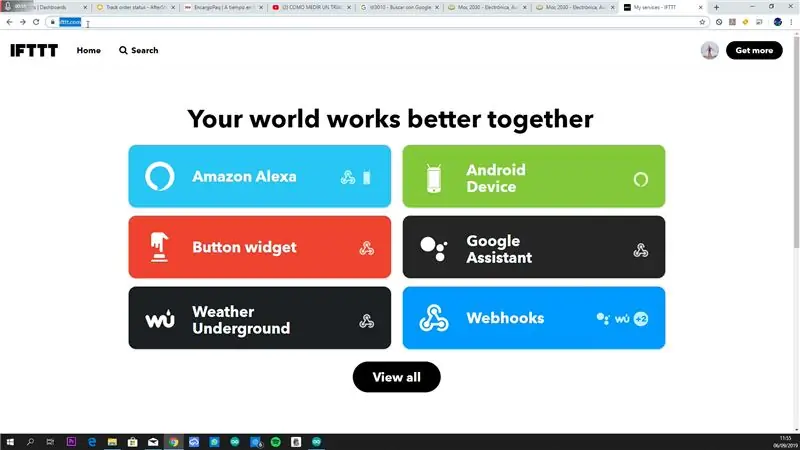 IFTTT Quraşdırması