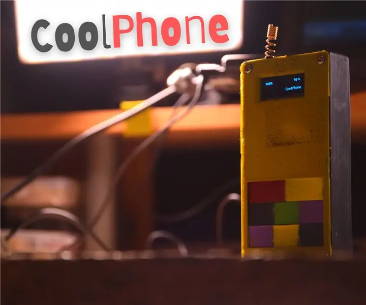 DIY հեռախոս - CoolPhone: 7 քայլ