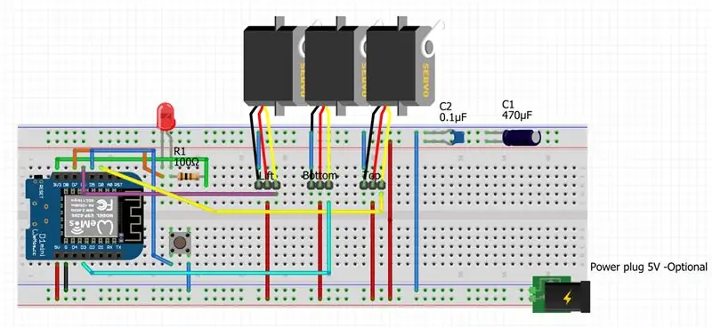 Breadboard-circuit