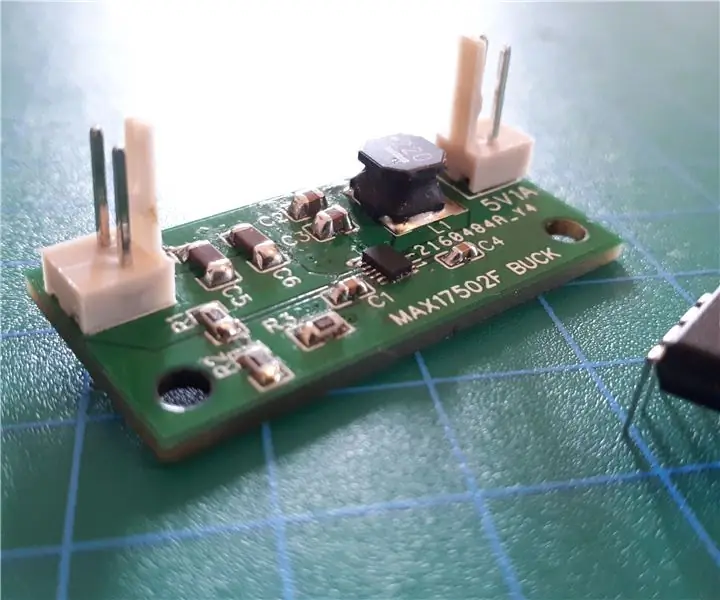 Convertor de ieșire de 5V cu eficiență ridicată DIY: 7 pași