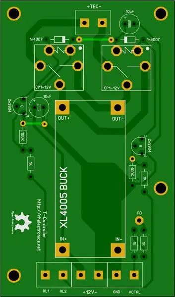 Caixa de Câmara de Controle de Temperatura DIY Com Módulo Peltier TEC