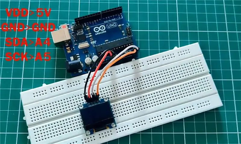 Connecteu la pantalla a Arduino