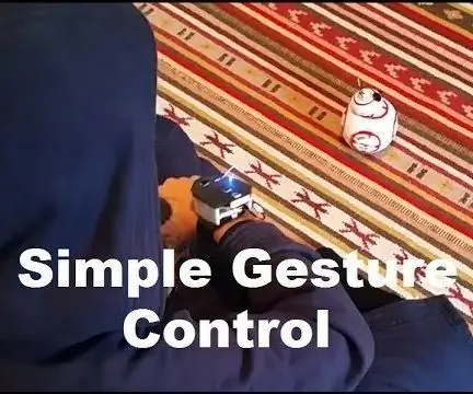 Simpleng Gesture Control - Kontrolin ang Iyong Mga Laruan sa RC Gamit ang Kilusan ng Iyong Braso: 4 na Hakbang (na may Mga Larawan)