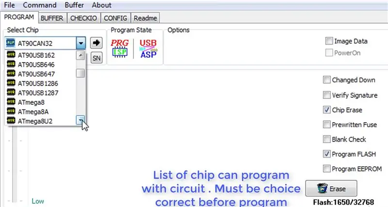 Biztosító bit AVR Atmega 8, 16, 32…