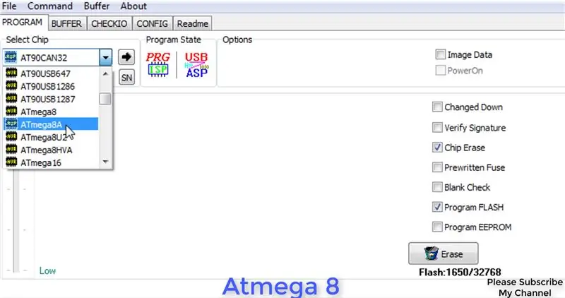 فیوز بیت AVR Atmega 8 ، 16 ، 32…