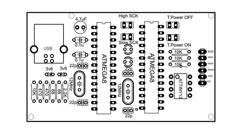 Cómo programar un chip AT sin enchufe