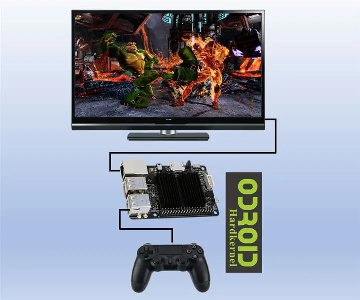 دستگاه PC Retrogaming جدید در Odroid: 7 مرحله