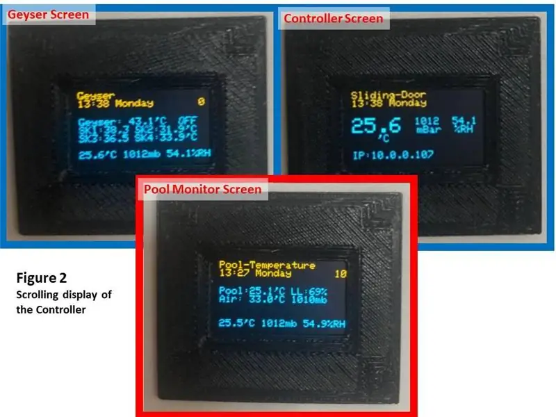 Um pouco mais de informações sobre como usar o monitor de piscina com o controlador de iluminação e aparelhos HAS