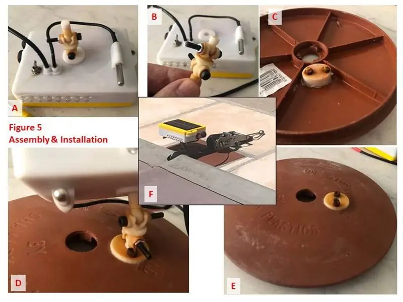 Uso de la carcasa impresa en 3D proporcionada