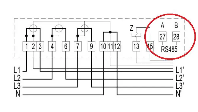 RS485 Bağlantısı