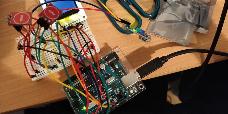 اتصال همه چیز در Breadboard