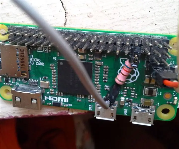 (Jednostavan) jednostavan način dobivanja analognog/pwm zvuka s Raspberry PI Zero -a i povezivanja na Crt TV: 4 koraka