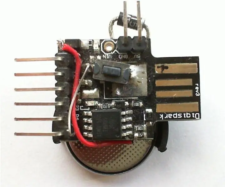 Digispark ATtiny85 ბატარეის ენერგიის მოხმარების შემცირება: 7 ნაბიჯი